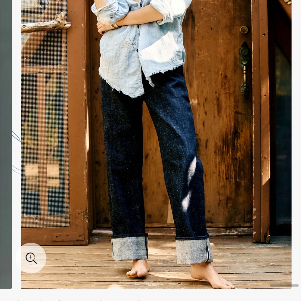 Imogene and Willie Catherine raw denim jeans
